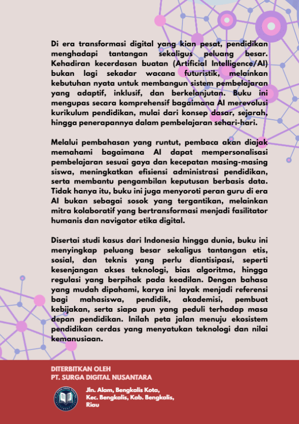 KECERDASAN BUATAN (AI) DALAM KURIKULUM : Inovasi Pembelajaran Masa Depan