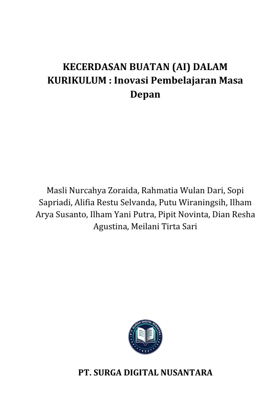 KECERDASAN BUATAN (AI) DALAM KURIKULUM : Inovasi Pembelajaran Masa Depan