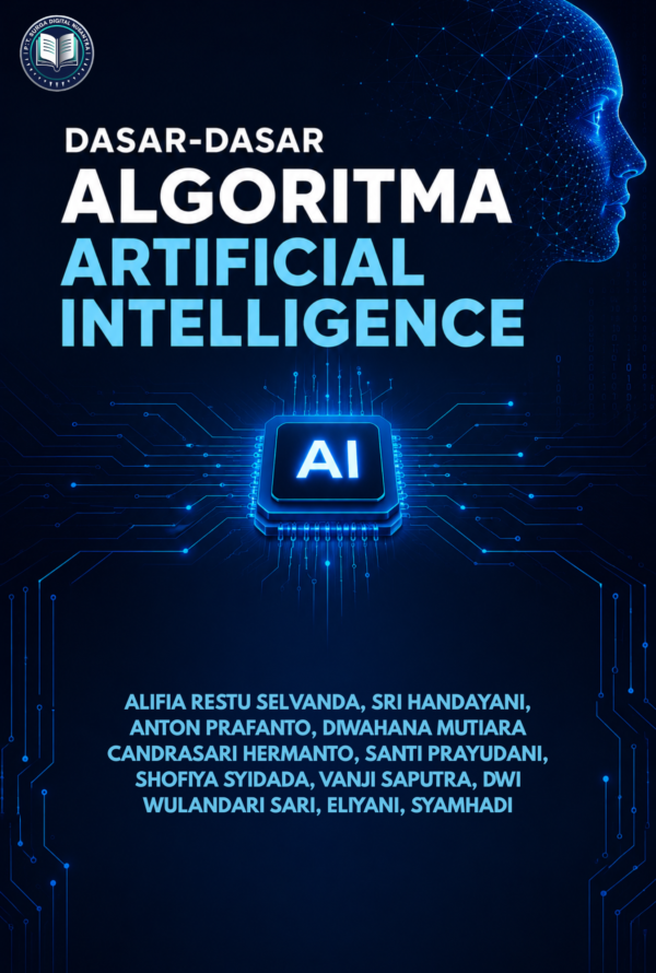 cover depan DASAR-DASAR ALGORITMA ARTIFICIAL INTELLIGENCE