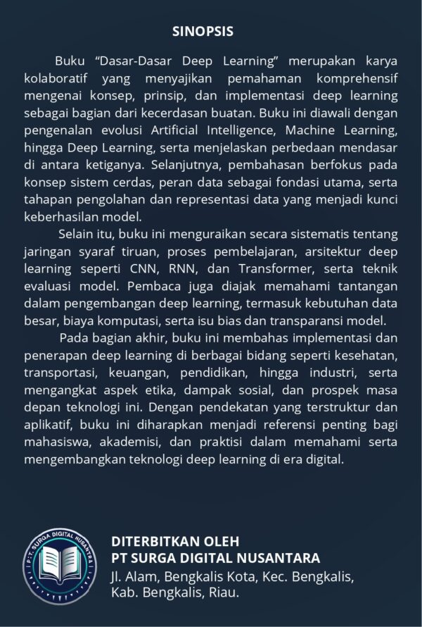 DASAR-DASAR DEEP LEARNING