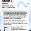 cover belakang DESAIN PEMBELAJARAN ABAD 21 BERBASIS KREATIVITAS DAN TEKNOLOGI