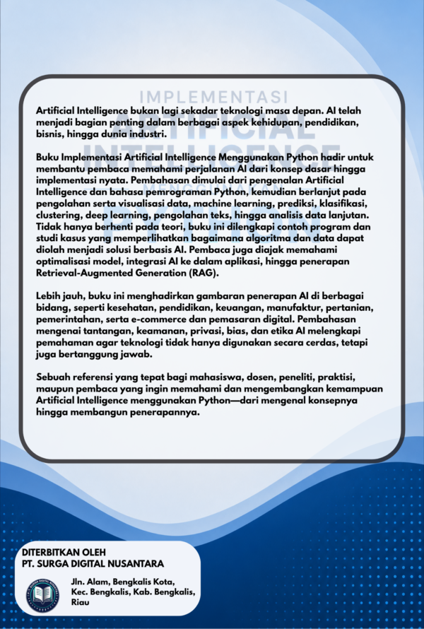 IMPLEMENTASI ARTIFICIAL INTELLIGENCE MENGGUNAKAN PHYTON